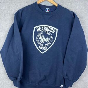 Russell Athletic Navy Blue Men's Sweater